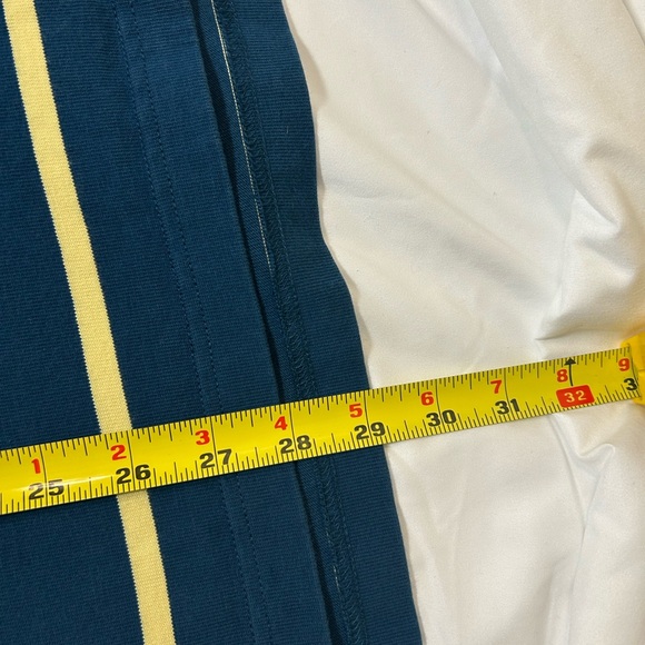 J. Crew Pink and Navy Crew Neck Shirt SIZE LARGE - Picture 5 of 8